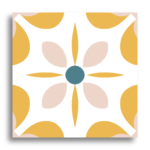 Encaustic Radiance Blossom (Sample.250809.ktyzc)