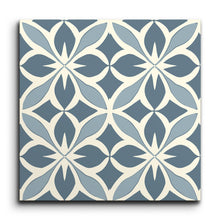 Encaustic Elegance: Floralis Geometrica (Sample.250702.yjpbd)